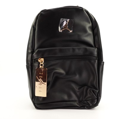 Sac Cuir Jordan Cuir Noir Nike Air Jordan LE Sac à Dos Simili Cuir