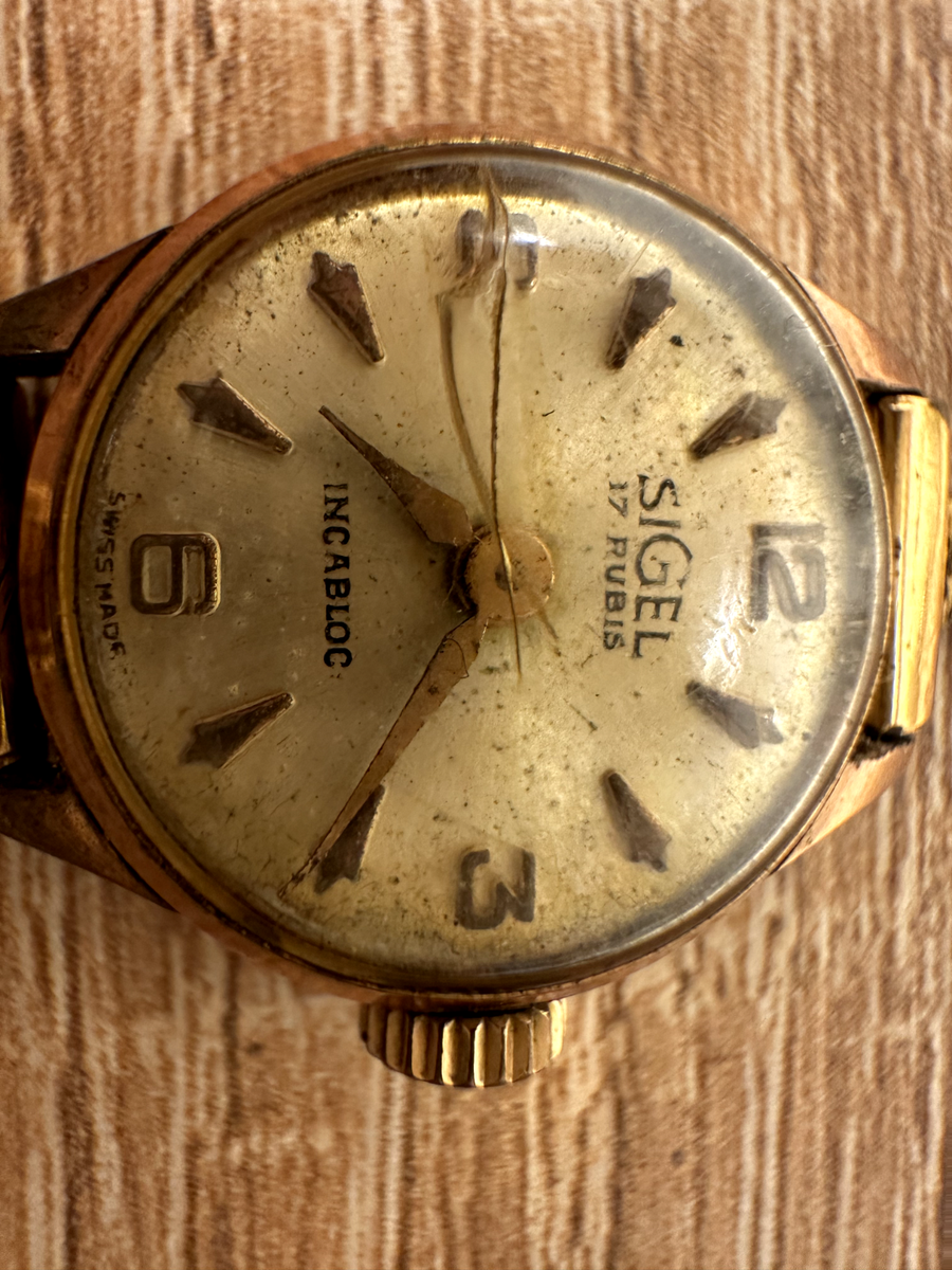 Orologio Vintage Sigel 17 Rubis Incabloc Funzionante Swiss Made | eBay