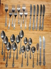 28pc Erica Japan Stainless Flatware