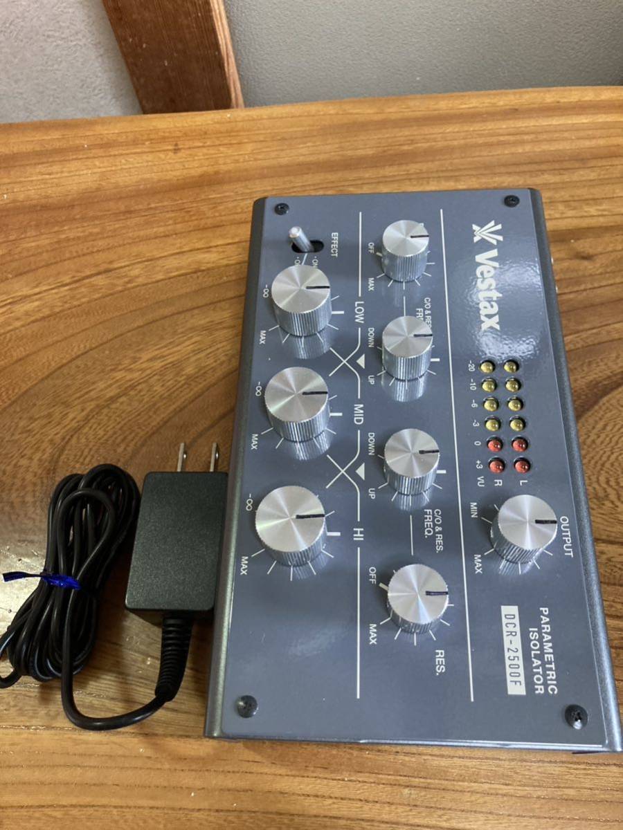 Used Vestax DCR-2500 F Parametric Isolator DJ Effector | eBay Used Vestax DCR-2500 F Parametric Isolator DJ Effector | eBay