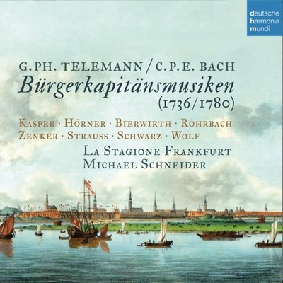 LA STAGIONE - HAMBURGER KAPITÄNSMUSIKEN 2 CD NEU TELEMANN/BACH,C.P.E.