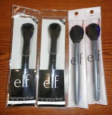 LOT OF 4 ELF HIGHLIGHTING BRUSH 84041 NEW IN PACKAGE