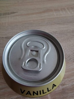 Leere Cola Zero ungeöffnete Dose