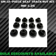 1978-1987 Grand National Gnx Manual Power Front Bucket Bench Seat Track Nuts Oem