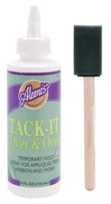 Aleene's TACK-IT Over & Over liquid glue 4oz repositionable - make sticky dots!!