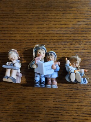 Studio Berta  Hummel  ''Christmas Cookies'' Heavenly Trio, Little Gift Wrapper {3}