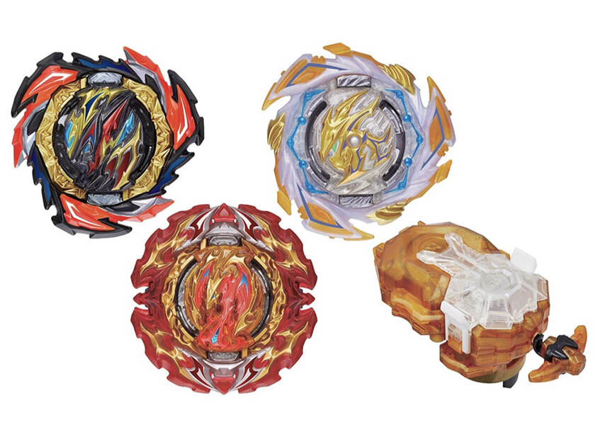 Dynamite ST-60 & Fighter-200 ベイトリールセット TAKARA TOMY Beyblade B-191 Burst DB Dynamite Overdrive Special