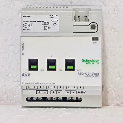 まみψ(｀∇´)ψ Schneider MTN646991 Control unit 0-10 V REG-K/3-gang with