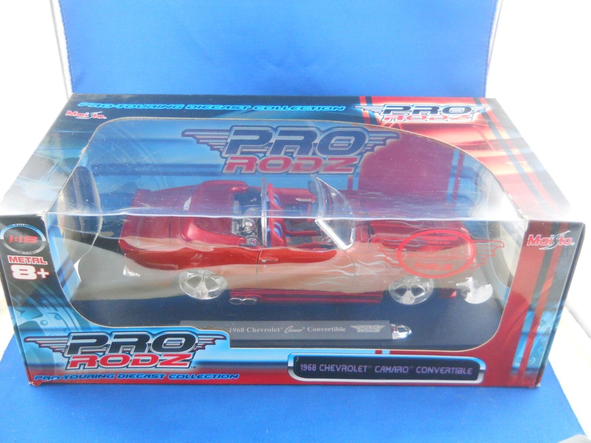 Maisto Pro Rodz 1968 Chevrolet Camaro Convertible 1:18 Diecast