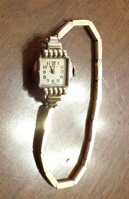Watch, Benrus, 10 RGP, 17 Jewel, Swiss, Missing Crystal, Not
