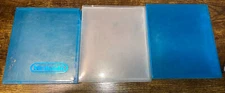 Nintendo NES Blue and White Clamshell Game Case OEM Vintage | 3 Pack