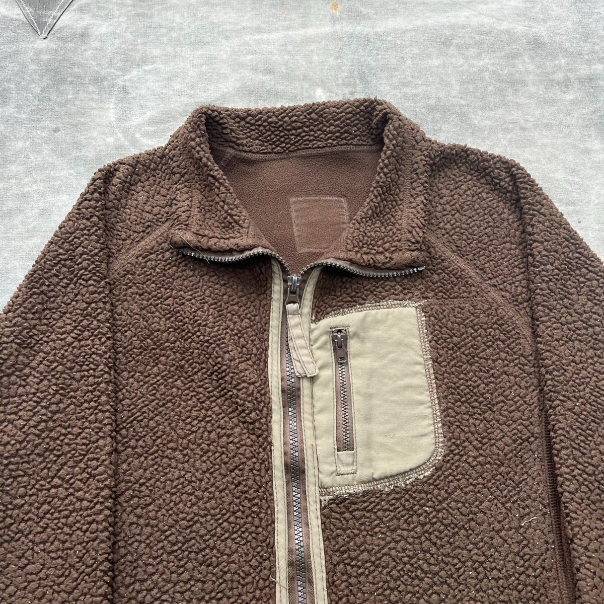 Vintage Patagonia Style Chocolate Brown Deep Pile Jacket | eBay