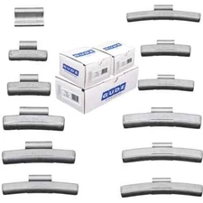GUDE Tire Wheel Balancing Weights T Type Coated Steel Clip On 25 pc (0.25-3.00)