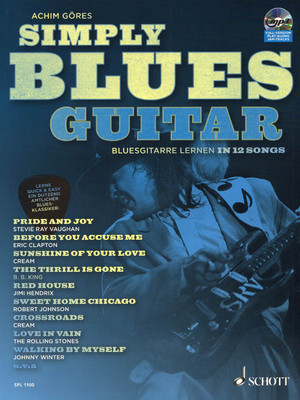 Achim Göres Simply Blues Guitar Gitarrenschule Noten mit CD