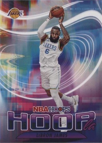 2019 Panini Hoops LeBron James #2 High Voltage Card Mint 9 | eBay