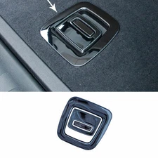 Fit For BMW X5 G05 2019-2021 Black Steel Back Door Tailgate Handle Switch Cover