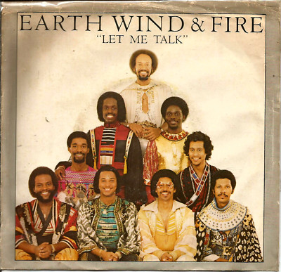 EARTH WIND & FIRE - LET ME TALK / (INSTRUMENTAL) - CANADA - 7'' - 1980