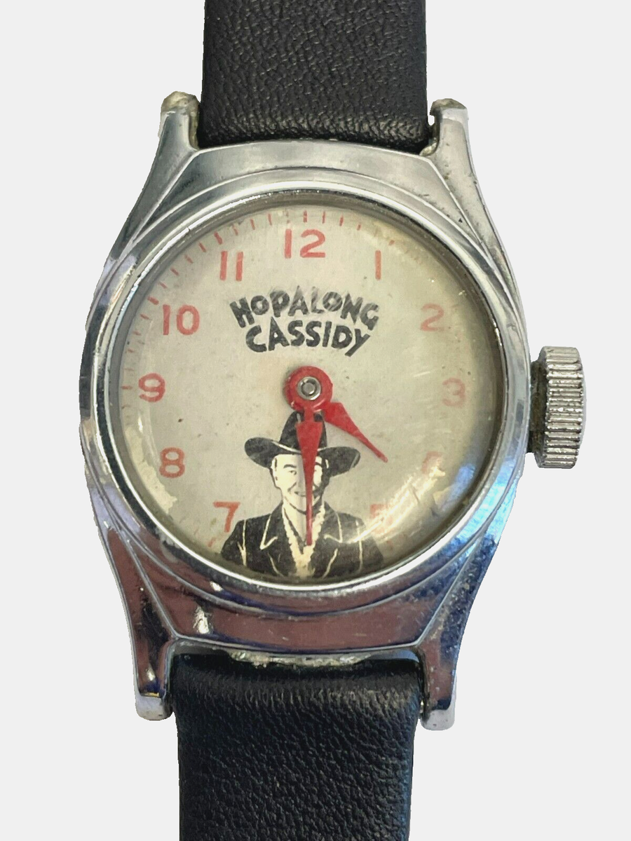 American Wristwatches 洋書 本 88年 40s 50s Vintage 1950's Hopalong Cassidy Watch NOT working | eBay