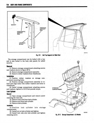 1980 Jeep Shop Service Repair Manual Book Supplement Engine Drivetrain Wiring - Picture 8 of 8