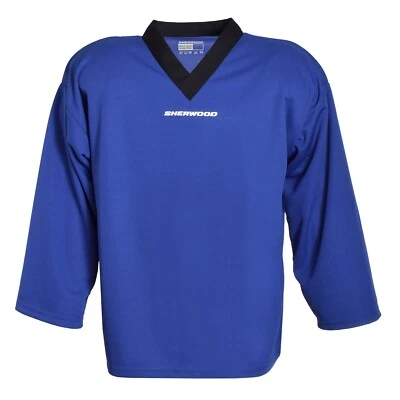 SWD SherWood Spieler Training Trikot Eishockey blau Größe 3XS - 2XL 4200