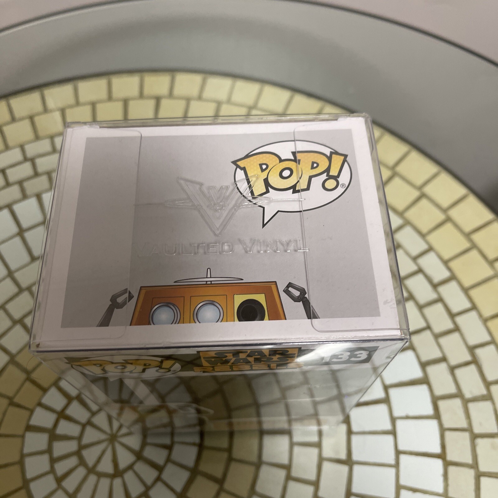 Funko POP! Star Wars Rebels Chopper #133 Vinyl Figure W/ Protective Case