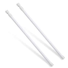 2 Pcs Adjustable Sliding Door Guard Window Lock Bars Security Device for Home