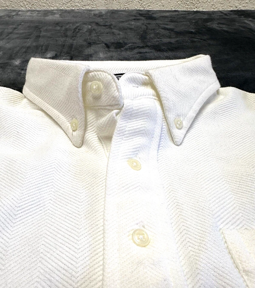 Camisa Ralph Lauren Niños XL Abotonada De Colección Nueva Con Etiquetas Acanalada Manga Larga Foto 4 de 4