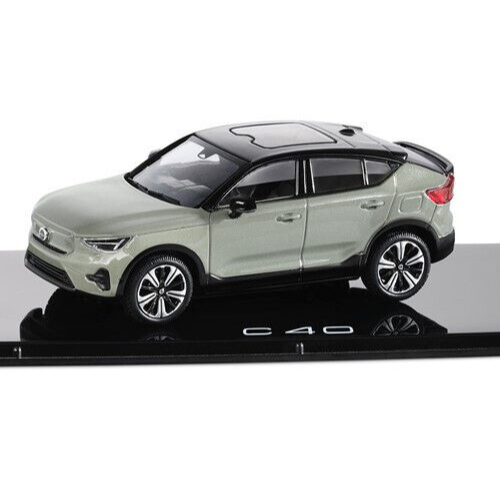 wonderful brandnew diecast-PR-modelcar VOLVO C40 2024 - 1/43 - green - lim.ed. - Picture 1 of 1