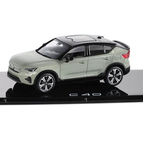 wonderful brandnew diecast-PR-modelcar VOLVO C40 2024 - 1/43 -  green - lim.ed. - Picture 1 of 1