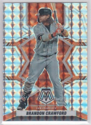 2022 Panini Mosaic #89 Brandon Crawford Mosaic Prizm