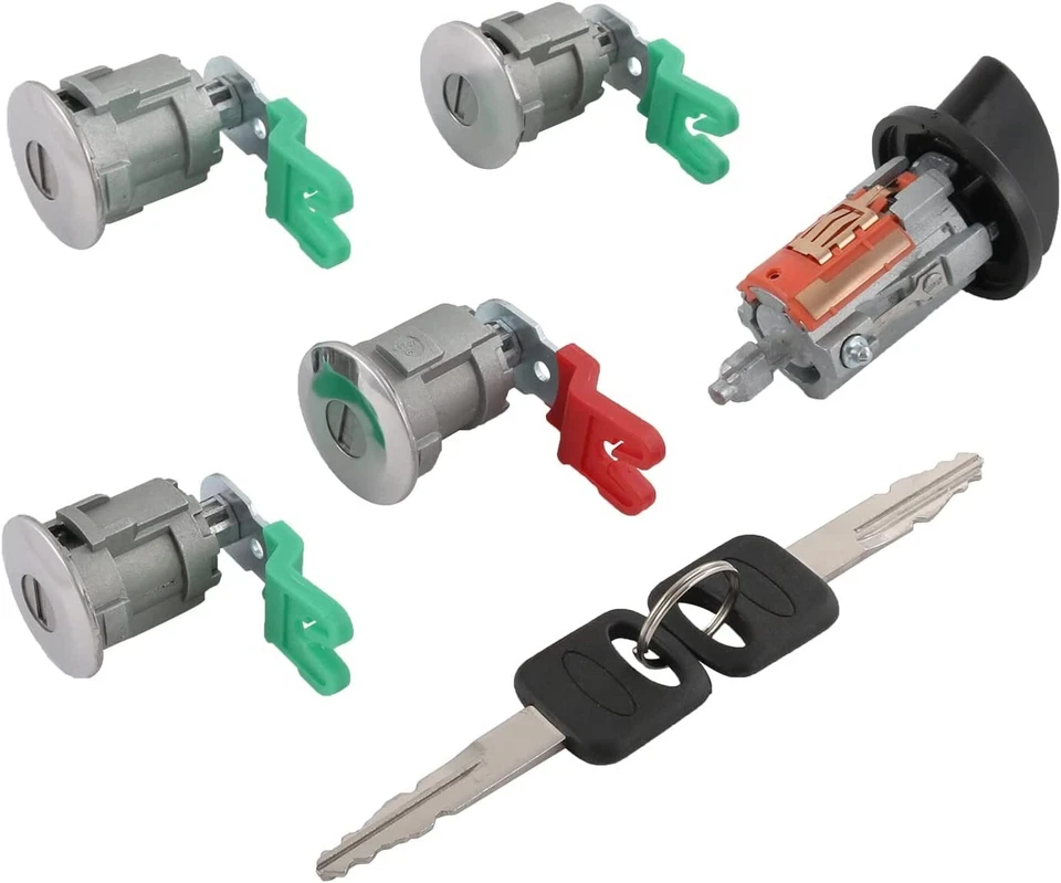 Juego de cilindro de encendido y cerradura de 4 puertas 703369 para furgoneta Ford Econoline E150 E250 E350 Foto 2 de 4