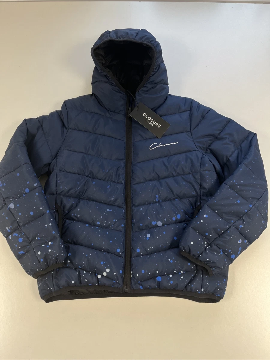 Boys Closure London Winter Bubble jacket Coat Size Age 10 11 Sik