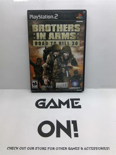 New ListingBrothers in Arms: Road to Hill 30 (PlayStation 2, 2005) Clean Tested Working