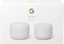 Google Nest Wifi Router and Point - Snow - NEW Factory Sealed
