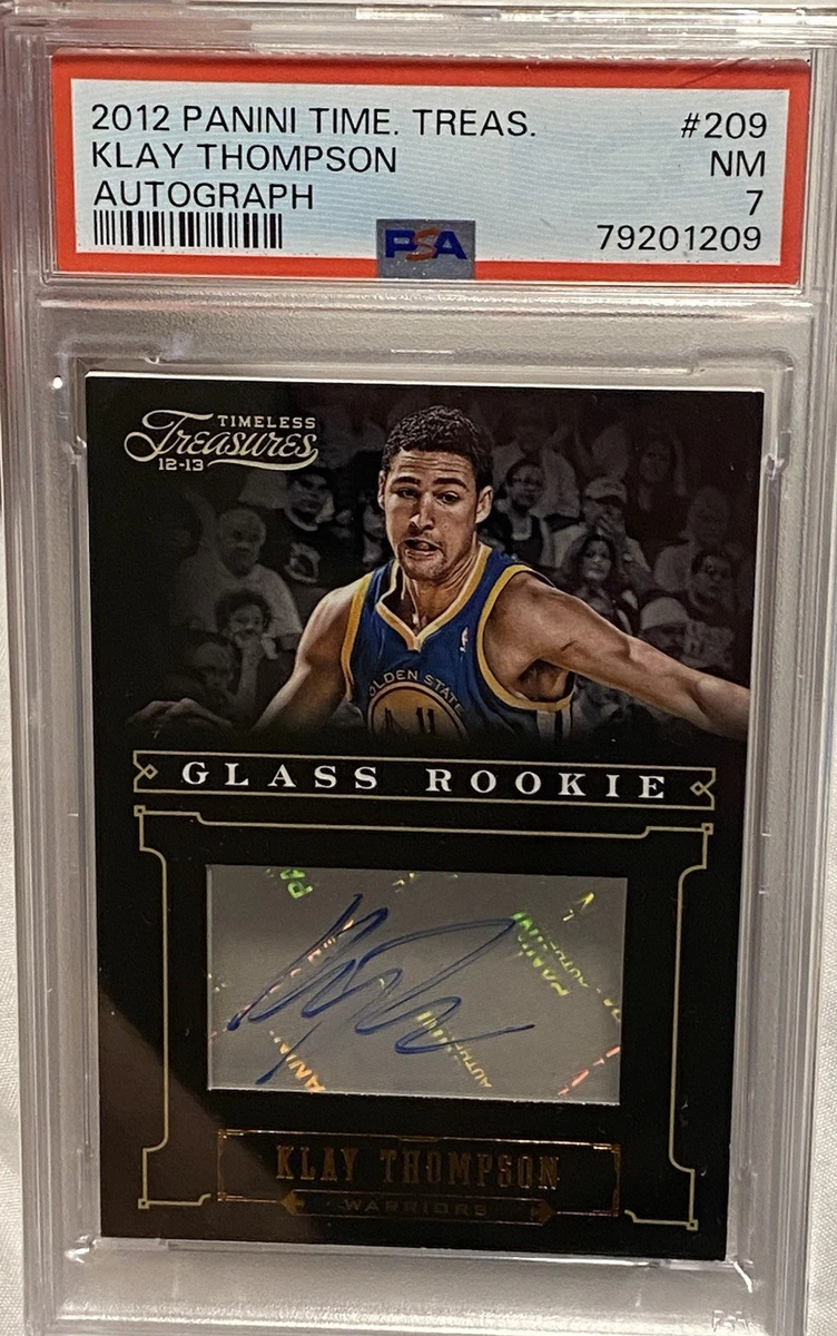 NBA 12/13 タイムレストレジャー RC クレイトンプソン ルーキーオート Klay Thompson Basketball 2012-13 Season Sports Trading Cards