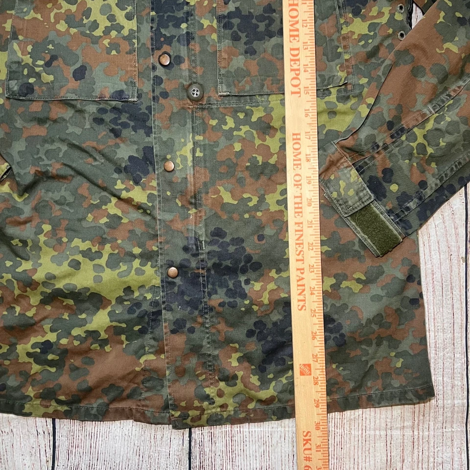 Chaqueta de Campo Flecktarn Flecktarn Militar Alemana 1992 De Colección Para Hombres Grande Camuflada Años 90 Foto 4 de 4