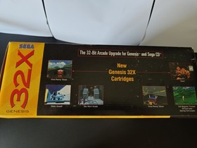Sega Genesis32x Console Rare sealed New Ready for Modding or for your collection
