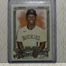 Topps 2025 Allen & Ginter Adael Amador Rookie #102 Colorado Rockies