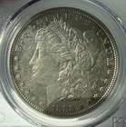 1883 S Morgan Silver Dollar US $1 90% Silver Coin PCGS AU55