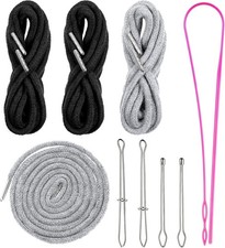 12 Pcs Drawstring for Sweatpants 60 Inch Hoodie String Replacement Drawstri...