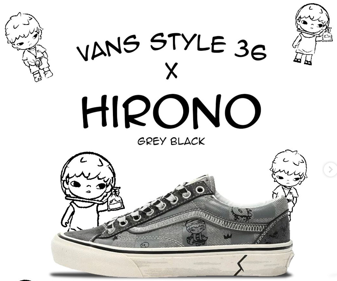 new VANS x POP MART Hirono sneaker (2 variants) - all sizes