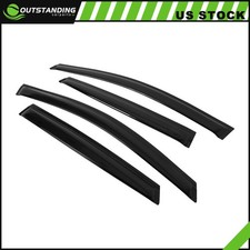 For 2008-2015 Toyota Venza Jdm Mugen Style Window Visors Rain Guards Deflectors