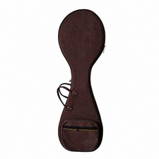Shaped Pipa Hard Case Padded Interior for Rehearsals, Professional Musicians