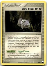 claw fossil pokemon card Claw Fossil #78 Prices | Pokemon Legend Maker