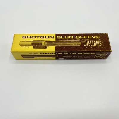 Vintage Williams Shotgun Slug Sleeve 12 Gauge Model 885 with Box