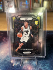 Panini Prizm 2023-24 Keyonte George Rookie Base #127 Utah Jazz