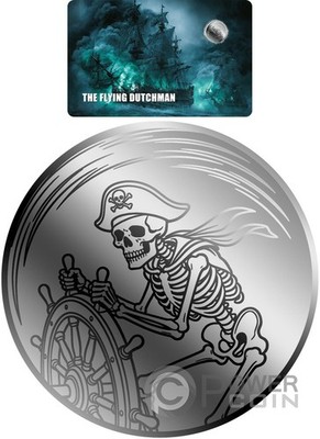 FLYING DUTCHMAN 1/500 Oz Palladium Coin 25$ Liberia 2026