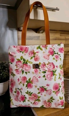 JANE AUSTEN ~ Canvas- Shopper ''ROSENTRÄUME'' M. Bastin Tasche Rosen - Spiegelburg