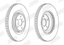 Disque de frein Infiniti QX70
