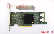 LSI 9207-8i SAS HBA - IT Mode - Unraid NAS ZFS TrueNAS Proxmox JBOD -NO BIOS